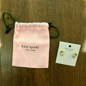Kate Spade Picnic Perfect Lemon Earrings